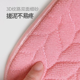 爱物极物搓澡巾手套式强力搓泥后背男女士专用可爱专业洗澡巾家用