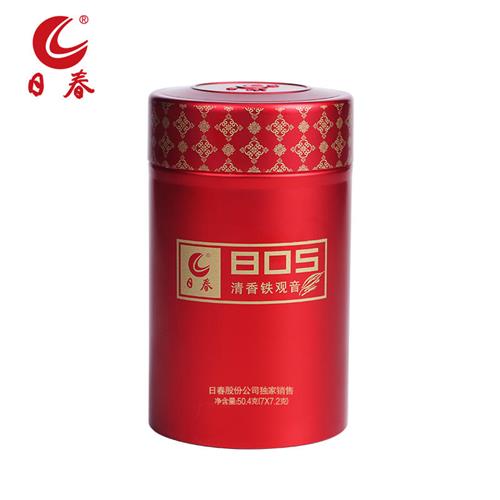 日春茶叶铁观音【805单罐50.4g】清香型乌龙茶小包装