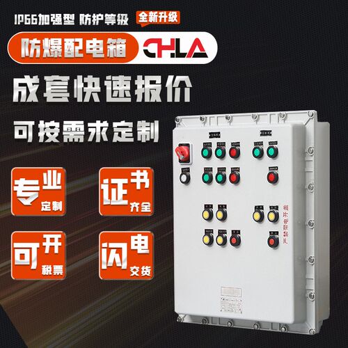 防爆配电箱控制柜照明动力成套检修电源插座箱不锈V钢接线盒开关