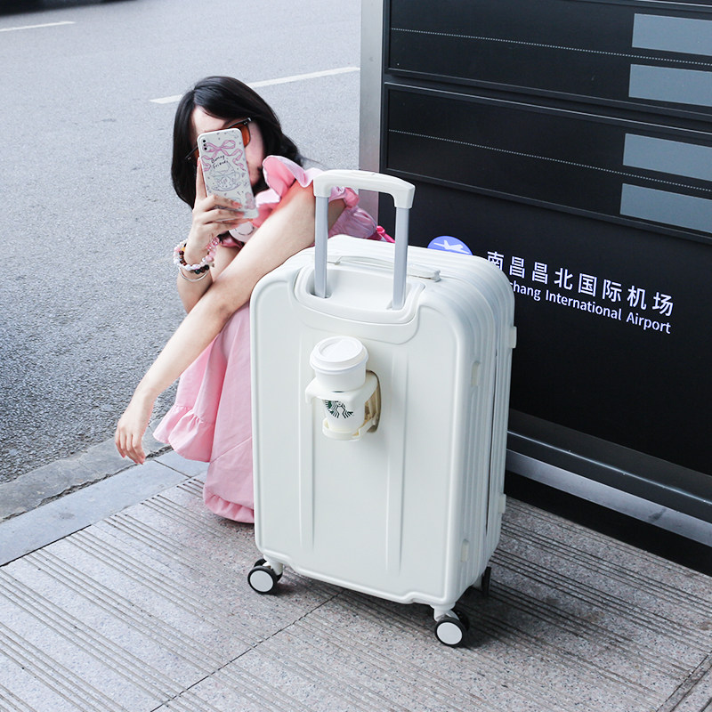 高颜值行李箱女新款20寸小型静音密码箱24男结R实耐用旅游箱拉杆
