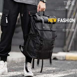 户外多功能战术背包大容s量轻量化徒步25升登山包防水旅行双肩包