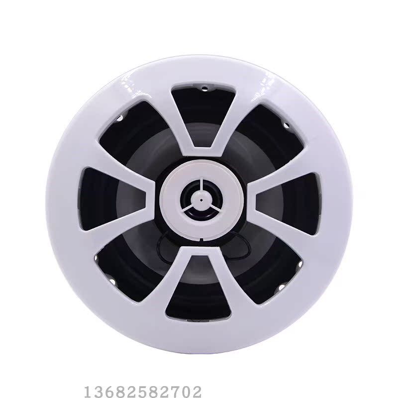 全频车载6.5寸6级防水喇叭 扬声器 改装车船用快艇V游艇摩托艇配