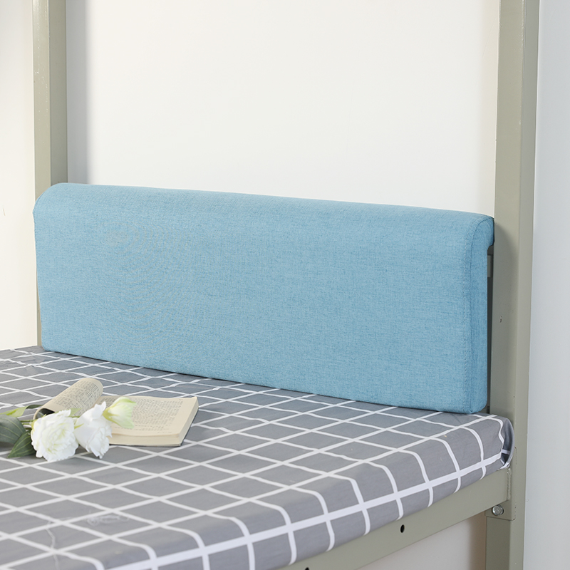 宿舍床头靠垫海绵大靠背铁床上下床可拆洗靠背垫学生寝室长条靠枕