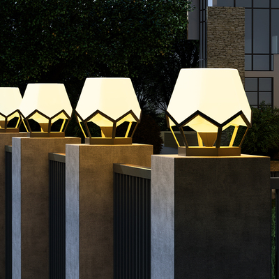 太阳能柱头灯庭院灯户外草坪灯