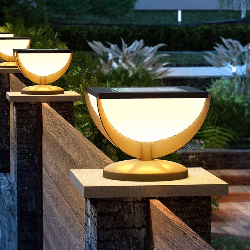 太阳能柱头灯户外庭院灯