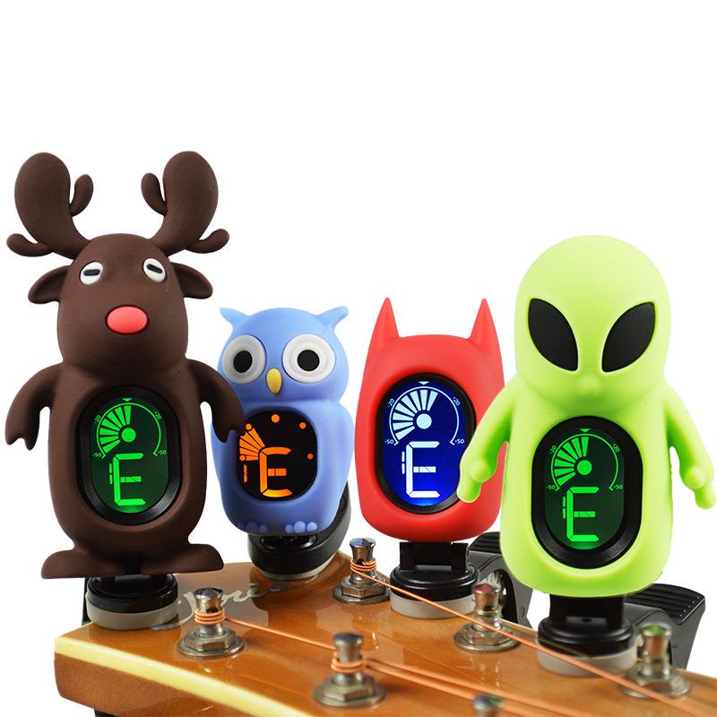 卡通调音器二胡调音器古筝琵琶调音器校音器可爱定弦器定音器