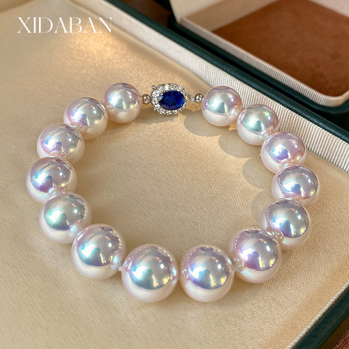 akoya天女极光伴彩母贝珍珠手饰