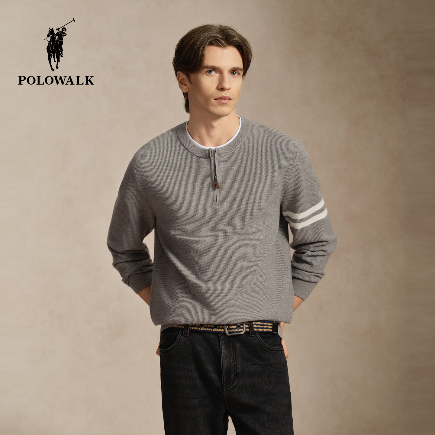 POLOWALK男士秋季新品针织衫