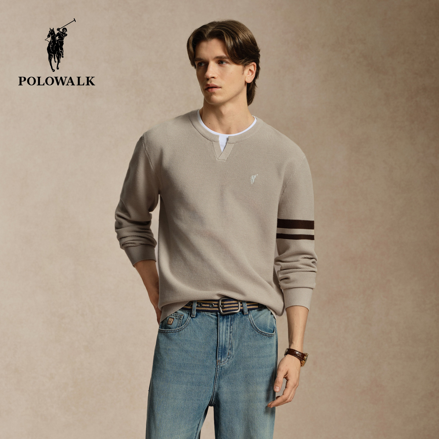 POLOWALK男士秋季新品针织衫