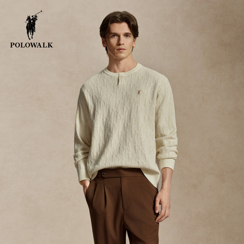 POLOWALK秋季新品男士针织衫