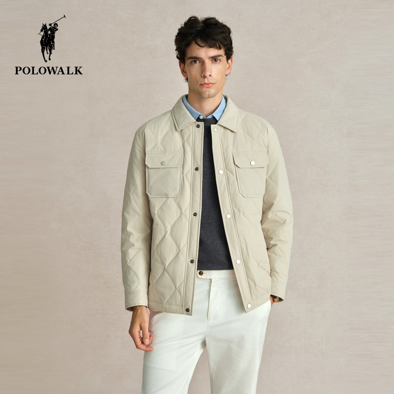 短款男款夹克羽绒羽绒服轻薄外套