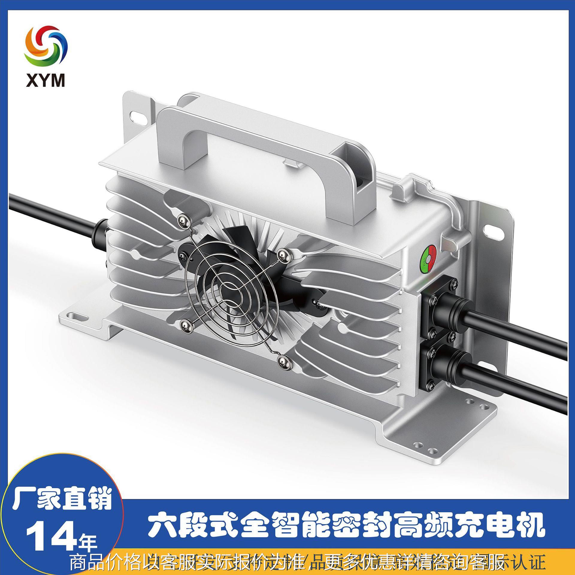 厂家直销24V25A 24V30A充电器防水车载锂电铅酸洗地车 高尔夫球车