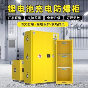 锂电池充电防爆柜工业充电防火化学品安全柜防爆柜危化品储存柜子
