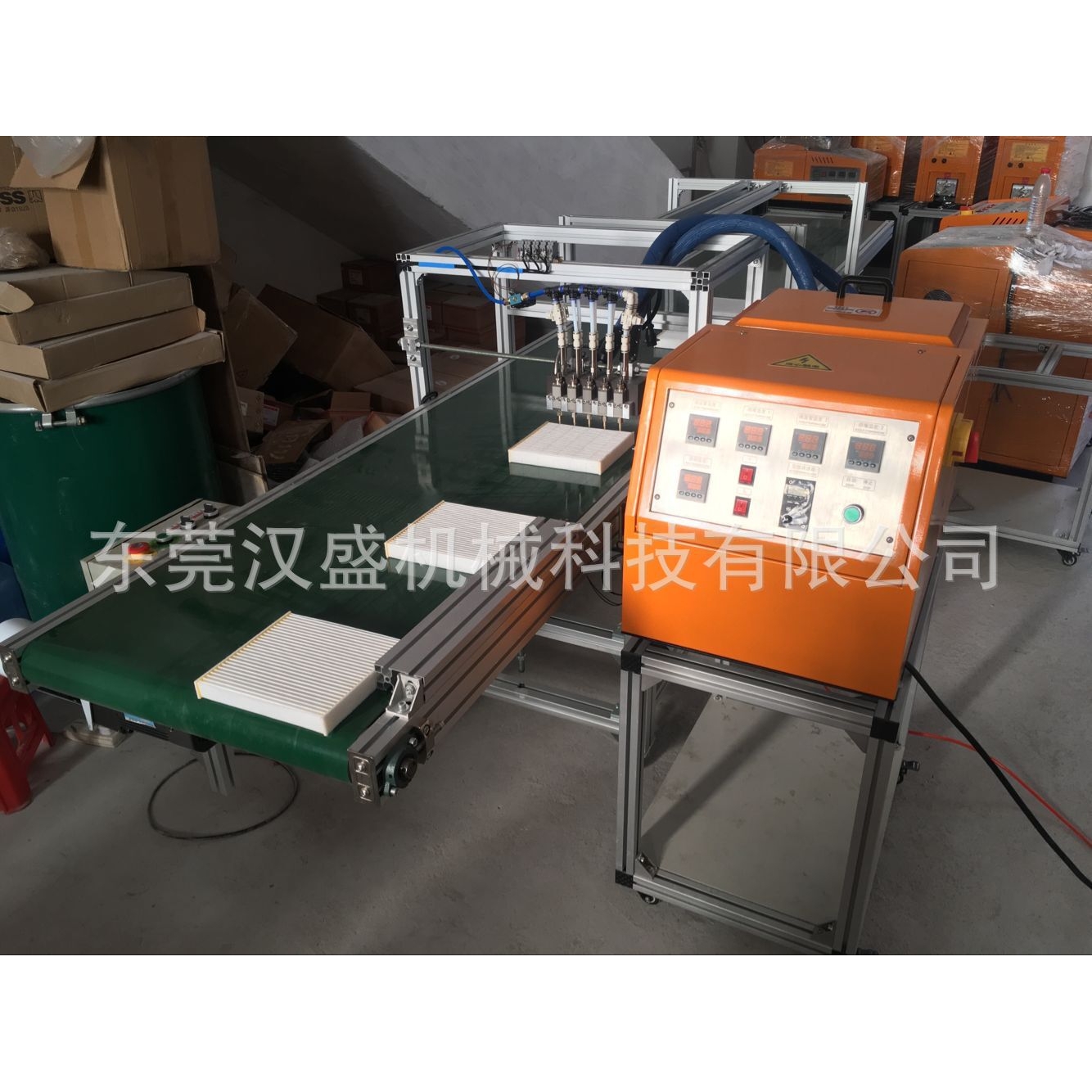 供应10L齿轮泵滤清器热熔胶机上胶机全自动点胶机智能热熔胶机