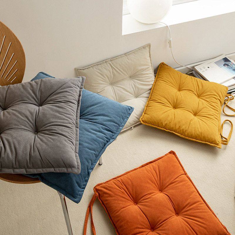 冬季保暖45*45cm民宿坐垫餐厅椅子垫屁股垫办公室50加大加厚简约,居家布艺,椅垫,淘宝优惠券,粉丝福利购,淘宝优惠卷