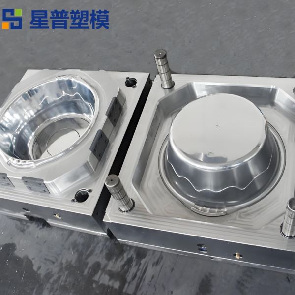 家用脸盆塑胶模具家居用品塑料注塑模具儿童脸盆加工生产