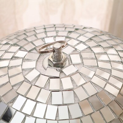 40cm-1m反光镜面球派对舞会酒吧disco闪光球镭射球圣诞玻璃球装饰