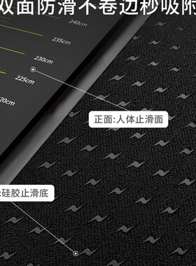 raynigel跳远测试垫家用体育中考立定跳远垫子专业防滑减震垫健身