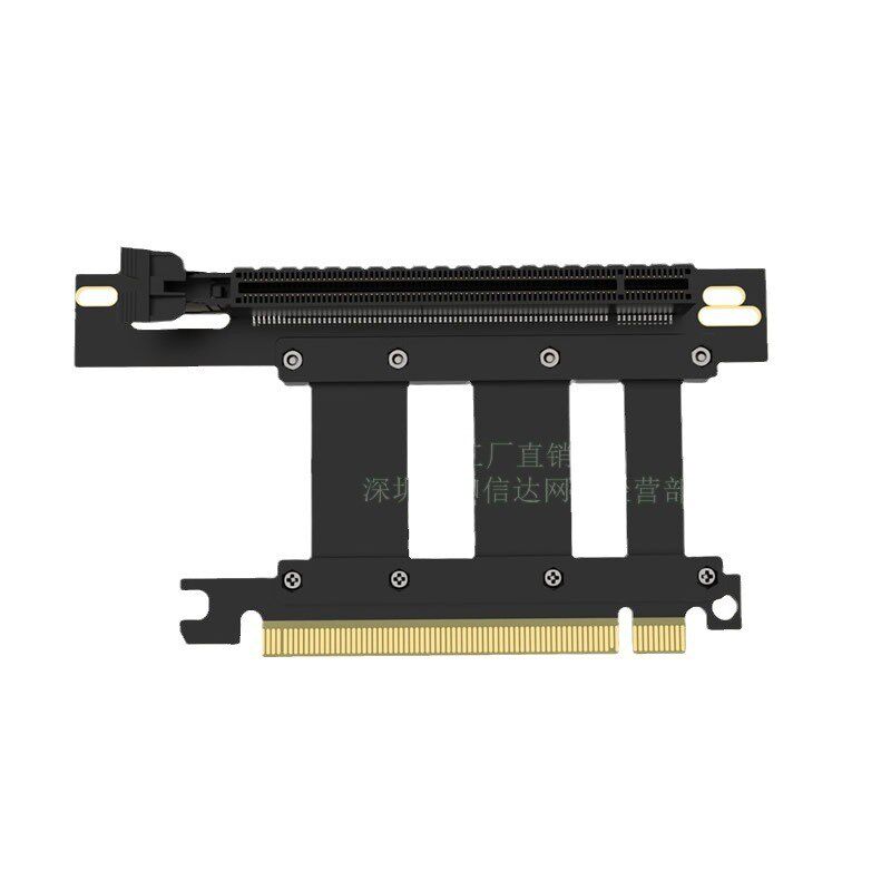 pci-e 4.0 16x显卡延长线 竖插台式显卡转接线gen4 全速pcie高速