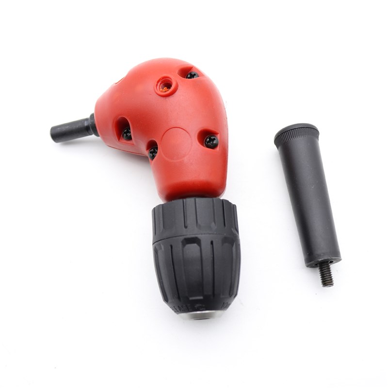 跨境90度电钻直角拐弯器 延伸配件转角三爪夹头狭窄空间维修工具