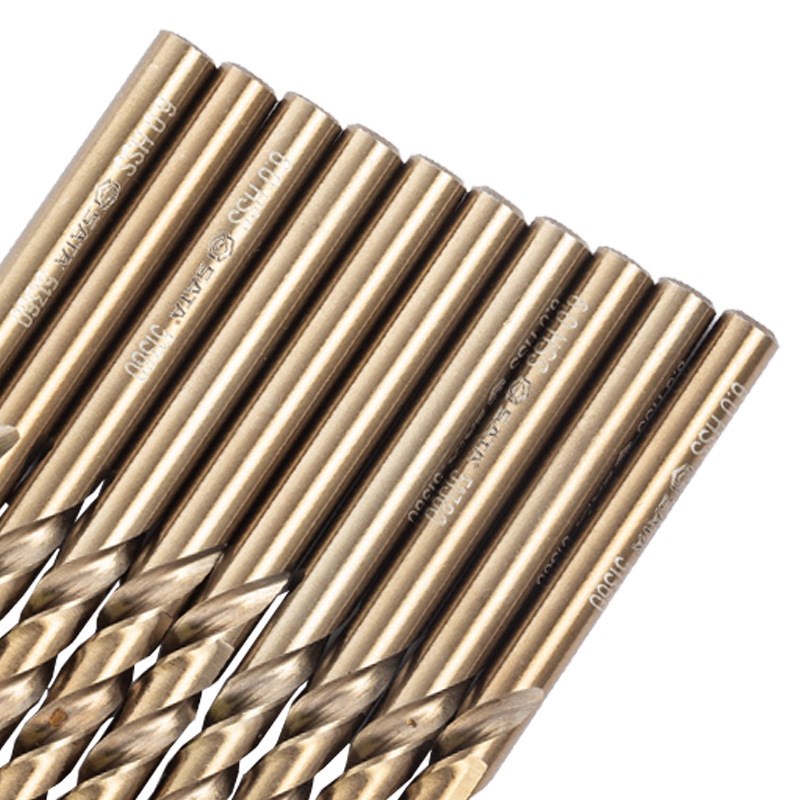 世达52415麻花钻直柄组套电钻配件含钴M15高速钢5支装11.5mm