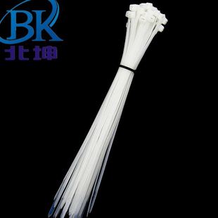 尼龙扎带4 束线带白色全新料环保扎线带 250MM黑色 自锁式
