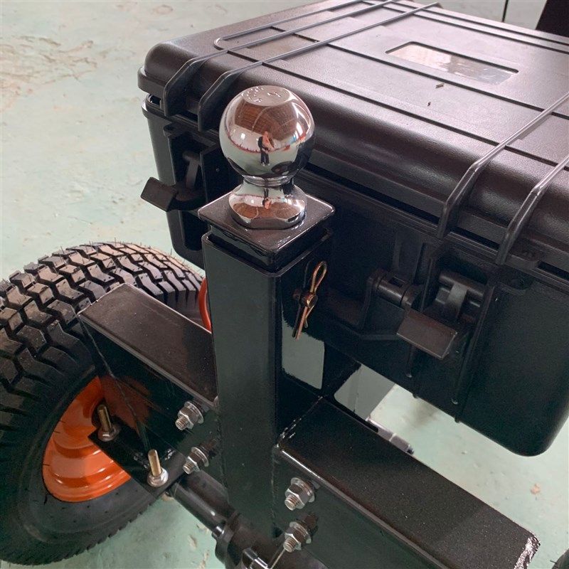 厂家直销跨境热卖船舶电动拖车牵引电动三轮拖车耐用重载四轮