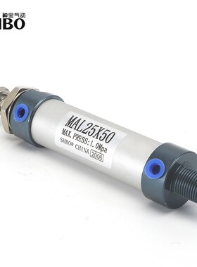 亚德客型迷你气缸MAL20-50/75/100/125/150/175/200/300 气动元件