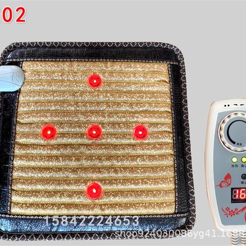 光子能量坐垫远红外加热坐垫负离子红光坐垫加热垫椅垫黄土球厂家