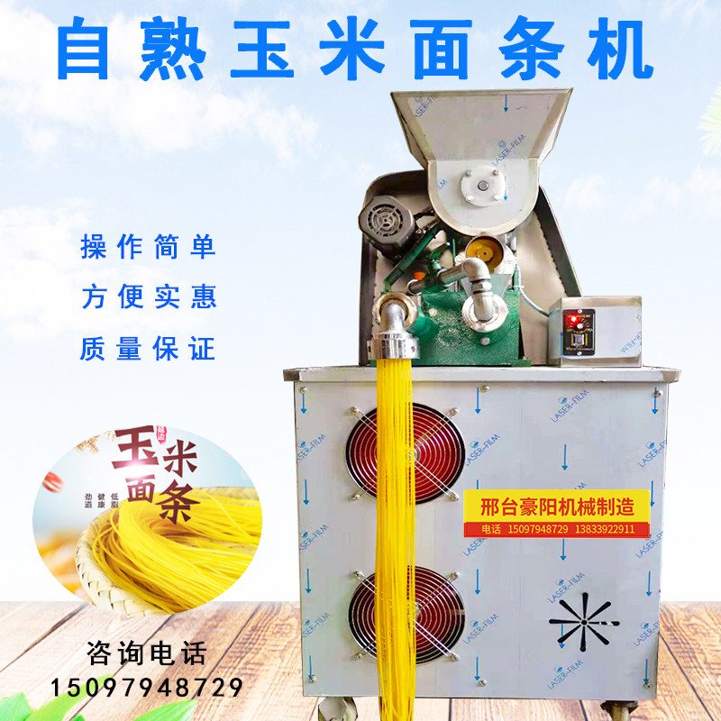 自熟面条机商用玉米n面条机现压冷面机大型米线多功能杂粮钢丝面