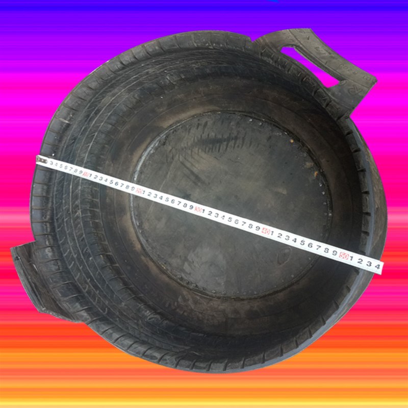 低价热卖建筑加厚大号灰盆轮胎试水皮盆房M顶栽花种菜盆养牛养鹅