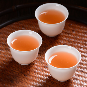 白瓷蛋壳杯骨瓷小茶杯陶瓷u品茗杯潮州功夫泡茶喝茶杯待客家用茶