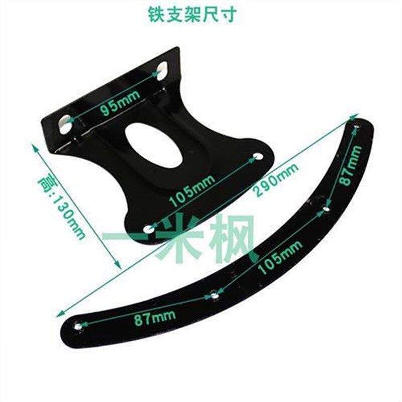 电动车三轮车后挡泥水板铁架代步三轮车小龟王后轮泥瓦.护泥板支
