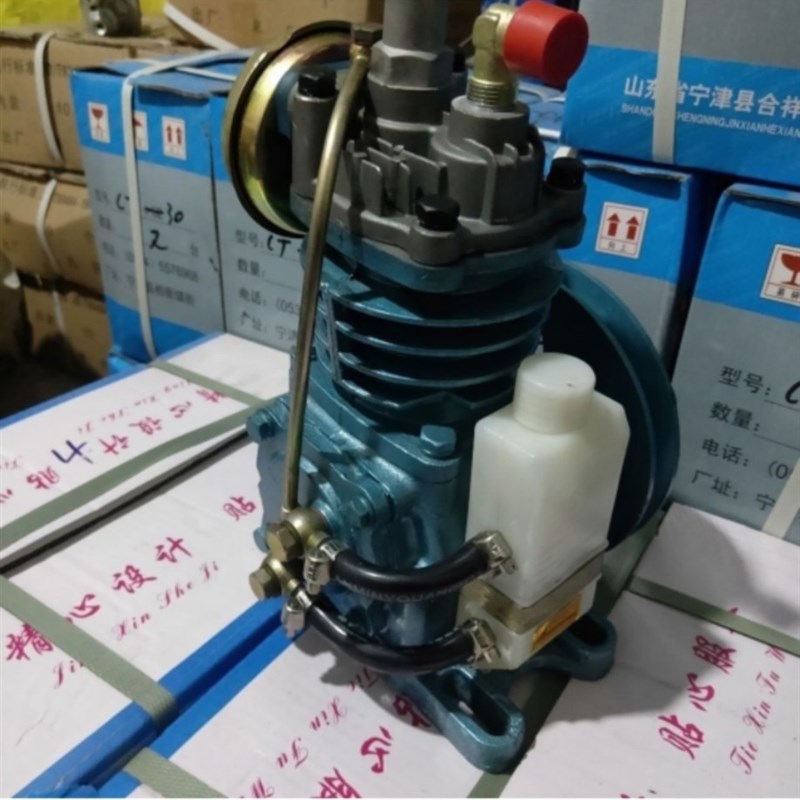 农机配件拖拉机气泵空气压u缩机65型带油壶油杯气泵干净卫生不拉