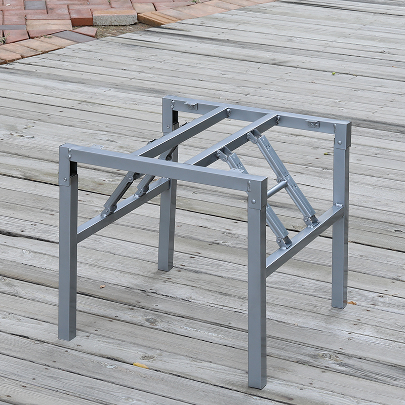 可折叠桌腿支架正方形方桌架子饭桌腿支架 可折叠桌子腿 小桌子架