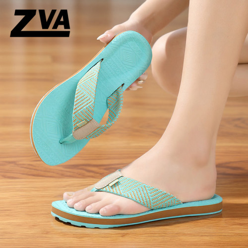 ZVA官方旗舰店正品人字拖女拖鞋