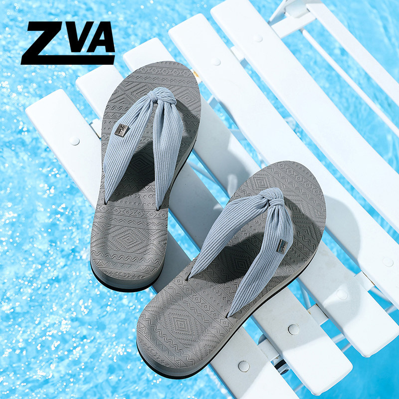 ZVA官方旗舰店正品人字拖女拖鞋