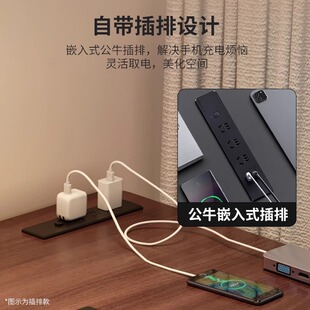 电动升降桌智能电脑桌电竞桌子家用学习桌办公桌书桌桌面插排可选