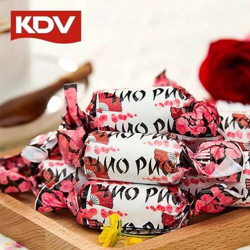 俄罗斯进口KDV巧克力夹心糖果休闲零食结婚喜糖婚庆500克