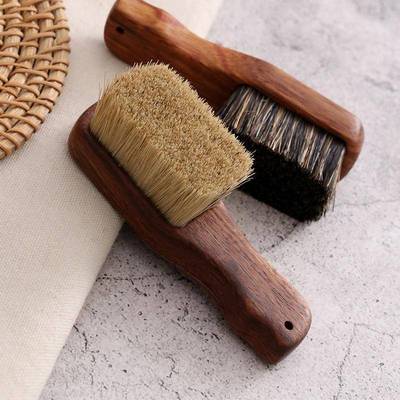 文玩刷子猪鬃毛刷核桃金刚菩提猴头包浆上色保养硬毛迷你鬃毛刷