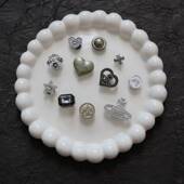 金属鞋 口 花洞洞鞋 配饰适配2025CRORSdiy原版 白露同款 crocs鞋