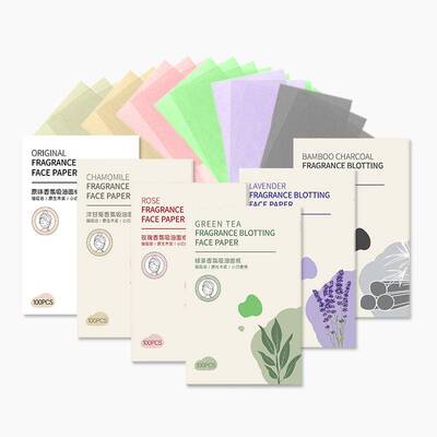Face oil absorbing paper,oil removing facial tissue 100pcs