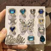 白露同款 洞洞鞋 配饰适配crocsCRORS鞋 花鞋 扣高级配件可拆卸