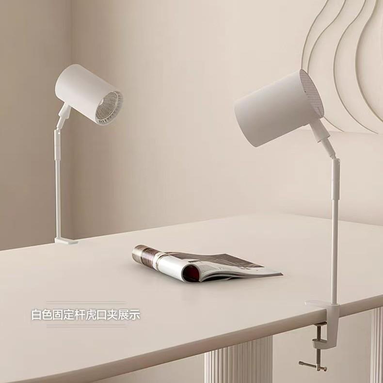 展会射灯串联射灯展览长臂灯led墙壁照画射灯会展夹子射灯伸缩杆