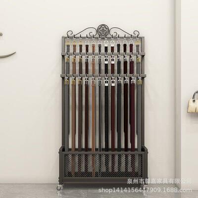 源头工厂皮带架腰带展示架移动货架服装店展示架子多层领带陈列架