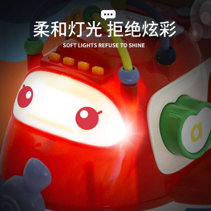 婴幼儿早教多功能敲琴飞机音乐灯光宝宝敲打乐器八音琴儿童玩具