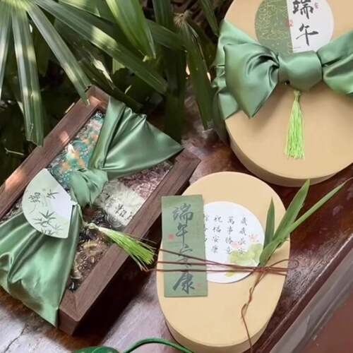 2025新款端午节粽子包装盒手提高端酒店特产肉粽茶叶烘焙伴手礼盒