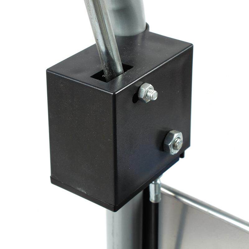 手刹搬运小推车 平板车手推车折叠塑料手推车 拉货拖车推货车