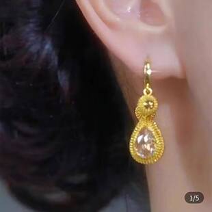 知微榴莲耳环七夕情人节轻奢高级感耳饰送老婆送女友高档饰品礼物