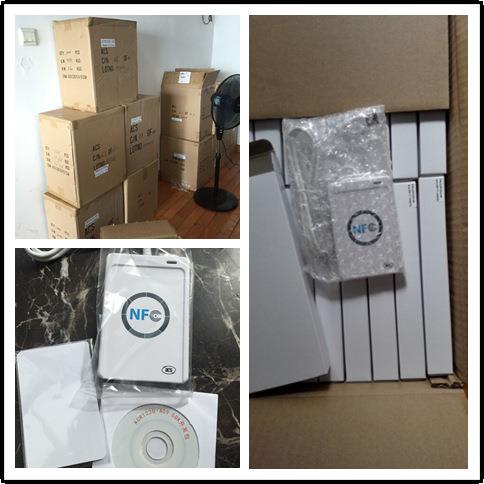 ACR122U-A9非接触式IC卡读写器/感应M1卡读写器UID卡读写器